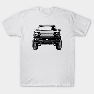 Bronco 4x4 Sketch Art T-Shirt